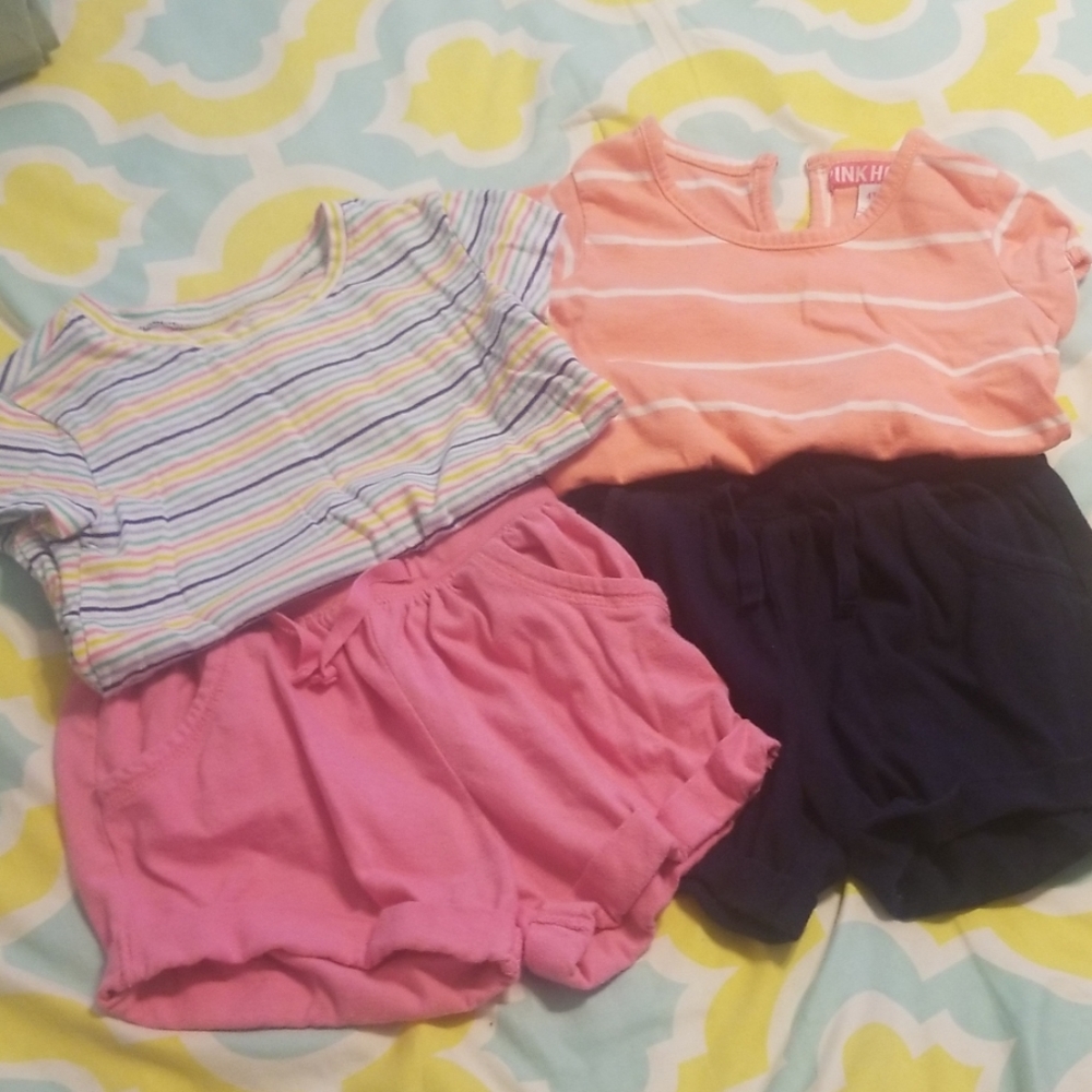 4t tee and shorts